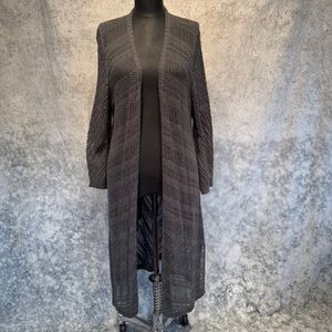 🪩 Westport Olive Green Knit Duster Cardigan - 2X